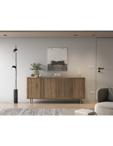 Aparador de design SALMA 180 x 40, 4 portas em...