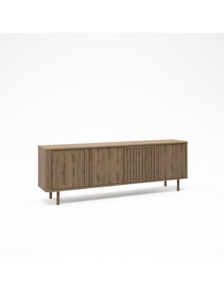 Mueble TV de diseño SALMA 180 x 40, 4 puertas en color roble