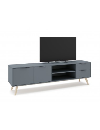 Mueble TV diseño nórdico PISCO 180, pino verde...