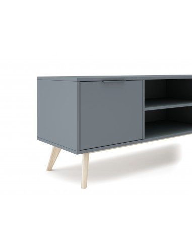 Mueble TV diseño nórdico PISCO 140, pino verde...