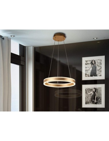 LAMPARA LED HELIA ORO 50Ø