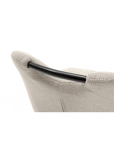 Cadeira design MULI, encosto acolchoado em...