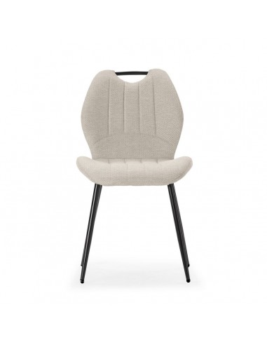 Silla de diseño MULI, respaldo acolchado tejido...