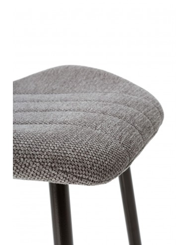 Silla de diseño MULI, respaldo acolchado tejido...