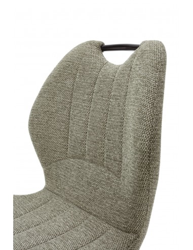 Cadeira design MULI, encosto acolchoado em...