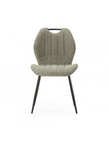 Silla de diseño MULI, respaldo acolchado tejido...