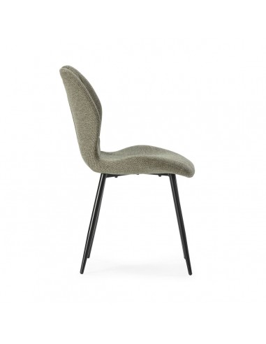 Cadeira design MULI, encosto acolchoado em...