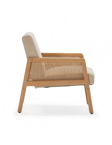 Sillon DEBRA de ratán sintético y madera,...