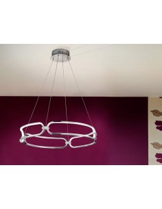 LÂMPADA DO DIODO EMISSOR DE LUZ COLETTE60Ø CROMO