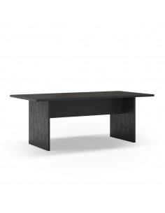 Mesa contemporânea LOANA 200 x 100, MDF preto