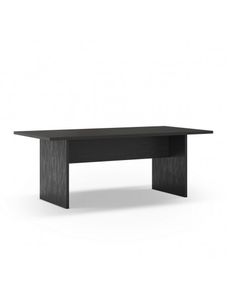 Mesa contemporanea LOANA 200 x 100, MDF negro