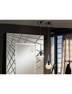 LAMPARA 1LELIECROMO Ø10