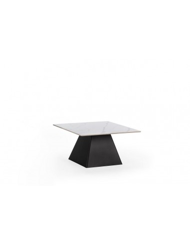 Mesa de centro MERVE 80, pedra sintética...