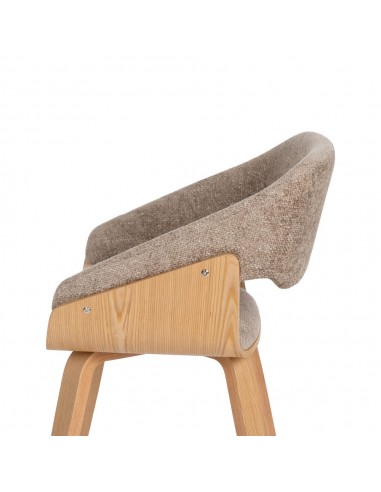 Silla Duende con brazos moderna de madera...