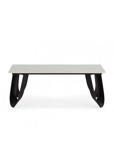 Mesa centro porcelánico blanco AILA 120 x 65,...