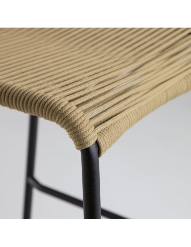 GLENVILLE 74 Tamborete exterior corda, metal