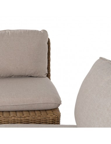 Set de sofá de 3 plazas, 2 sillones y mesa de...