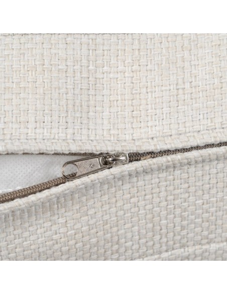 Set ALTEA de sofá de 2 plazas, 2 sillones y mesa de centro de aluminio efecto madera