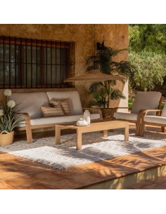 Set ALTEA de sofá de 2 plazas, 2 sillones y mesa de... 2