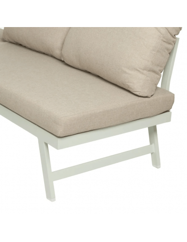 Conjunto CALPE, 2 sofás de canto e mesa de...