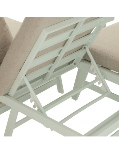 Conjunto CALPE, 2 sofás de canto e mesa de...