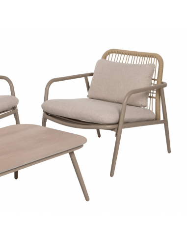 Set BENIDORM, 2 sillones, sofa de 2 plazas y...