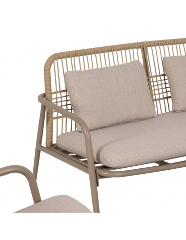 Conjunto Benidorm, 2 cadeirões, sofá de 2...