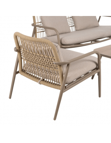 Conjunto Benidorm, 2 cadeirões, sofá de 2...