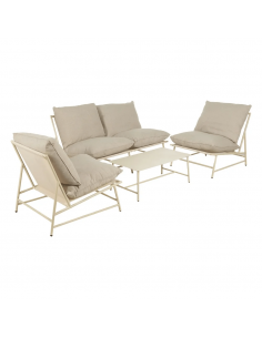 Set ext BENICARLÓ, 2 sillones, sofa de 2 plazas y mesa...