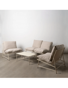 Set ext BENICARLÓ, 2 sillones, sofa de 2 plazas y mesa... 2