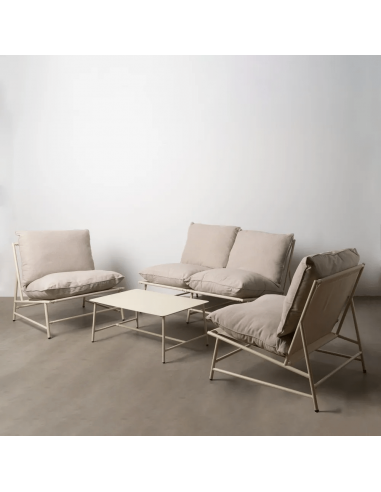 Set ext BENICARLÓ, 2 sillones, sofa de 2 plazas...