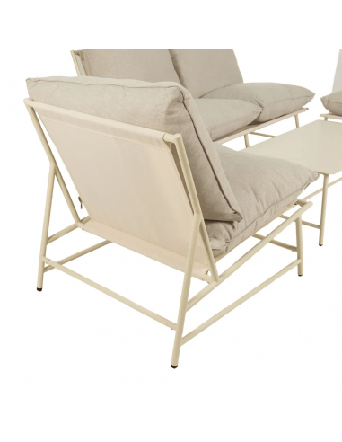 Conjunto ext Benicarlo, 2 cadeirões, sofá de 2...