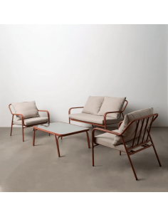 Conjunto outdoor PUIG, 2 poltronas, sofá de 2 lugares e... 2