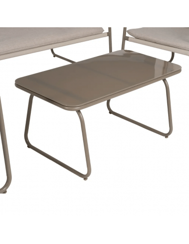 Conjunto outdoor SORELLS, 2 poltronas, sofá de...