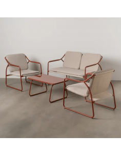 Conjunto outdoor SORELLS, 2 poltronas, sofá de 2 lugares... 2