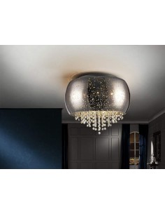 CROMADO CAELUM LÂMPADA DE TECTO 5G9 Ø40