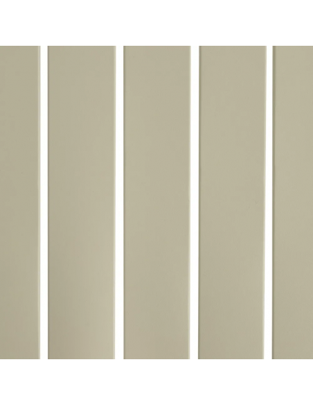 Conjunto outdoor PUZOL, 2 poltronas e mesa de centro em aço bege