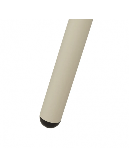 Set ext PUZOL, 2 sillones y mesa centro en acero beige