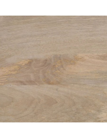 Mesa comedor colonial GAZA 210 x 100, madera blanco rozado