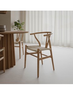 Silla WISH madera natural 2