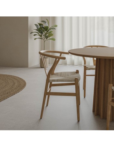 Silla WISH madera natural