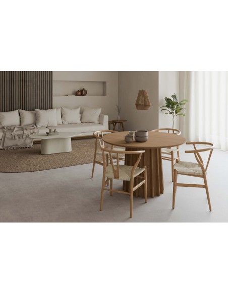 Silla WISH madera natural