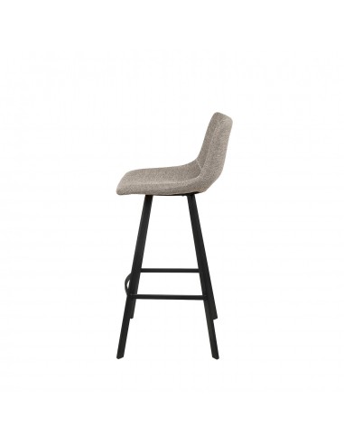 Banco ASTON de 75,5 cm. Assento estofado Taupe...