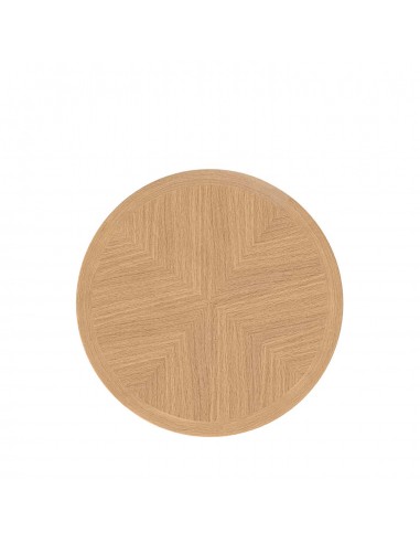 Mesa redonda Argo 120, folheado de carvalho e...