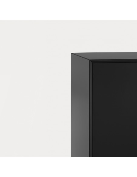 Teulat Platt Aparador minimalista 220 x 98, MDF lacado Gris Antracita