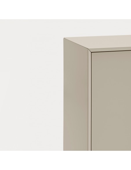 Teulat Platt Aparador minimalista 220 x 98, MDF lacado Areia