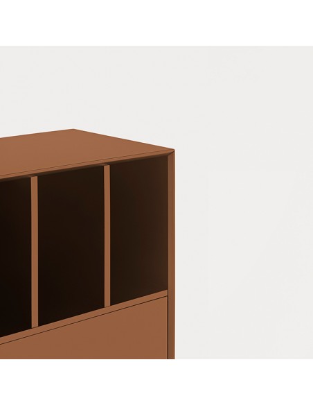 Teulat Platt Aparador minimalista 166 x 98, MDF lacado Arcilla