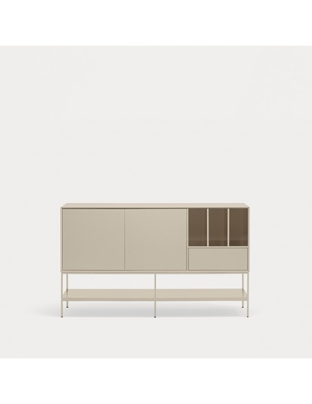 Teulat Platt Aparador minimalista 166 x 98, MDF lacado Areia