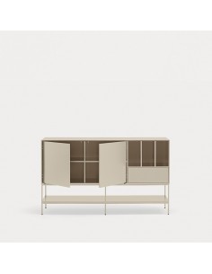 Teulat Platt Aparador minimalista 166 x 98, MDF lacado Arena 2