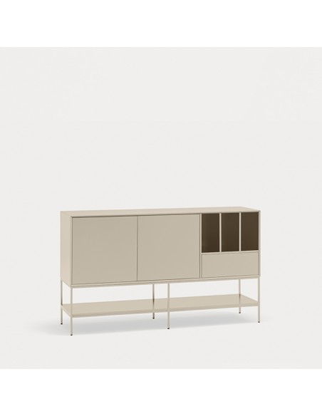 Teulat Platt Aparador minimalista 166 x 98, MDF lacado Arena